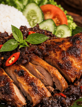 Bebek Madura Sambal Hitam Gurih Pedasnya Tak Tertandingi