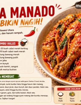 Resep Rica-Rica Manado Pedas Gurih Bikin Nagih