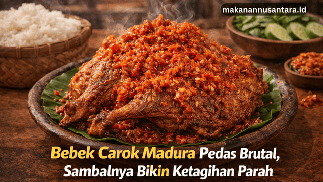 bebek carok madura pedas
