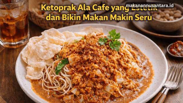 ketoprak ala cafe