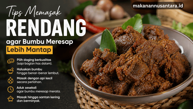 Tips Memasak Rendang agar Bumbu Meresap Lebih Mantap